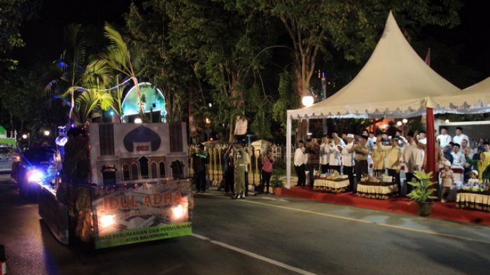 PARADE FOTO - Beginilah Seru dan Semaraknya Pawai Takbiran di Kota Minyak