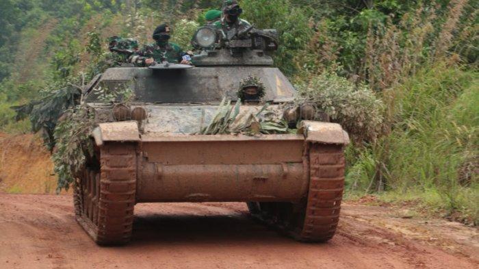 Pangdam VI/Mulawarman Tinjau UST Tingkat Kompi Yonkav 13/Satya Lembuswana