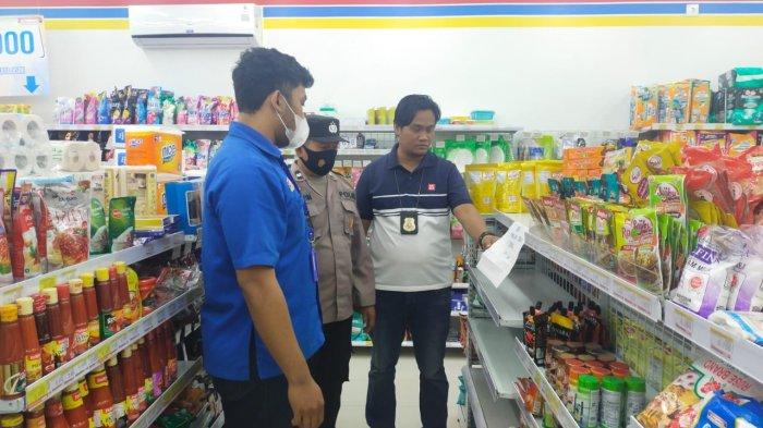 Polres Kukar Cek Ketersediaan Minyak Goreng dan Sembako di Minimarket Loa Kulu