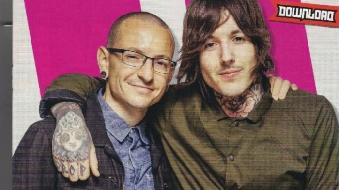 Wah, Oliver Sykes Jadi Vokalis Linkin Park di Acara Tribute to Chester Bennington!