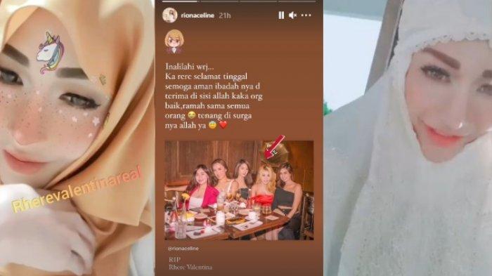 Profil & Biodata Rhere Valentina, Meninggal Dunia 2 Bulan Setelah Hijrah, Unggahan Terakhir Disorot