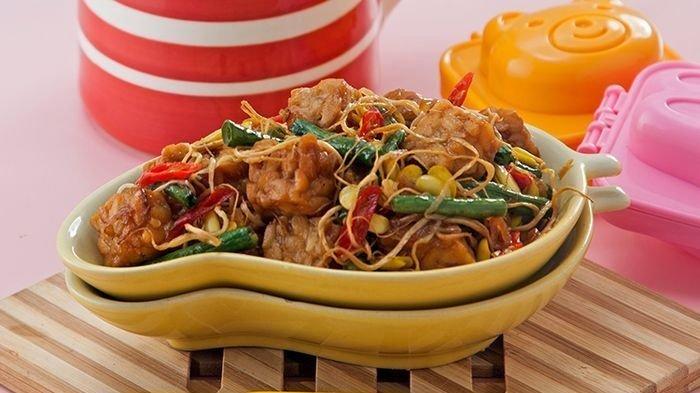 Resep Oseng Tempe Kacang Panjang, Menu Sarapan dan Bekal Sekolah Sehat untuk si Kecil Esok Hari
