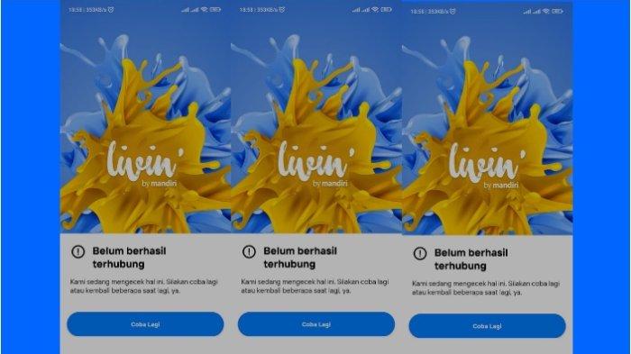 Sampai Kapan Livin' by Mandiri Logo Kuning Error? Beberapa Solusi yang Disampaikan Pihak Bank