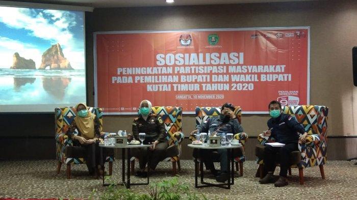 Ingkatkan Partisipasi Pemilih, KPU Kutai Timur Gelar Sosialisasi ke Pemilih Pemula