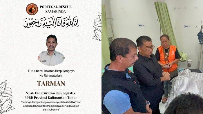 Staf BPBD Kaltim Meninggal Dunia saat Salurkan Bantuan, Pj Gubernur Beri Penghormatan Terakhir