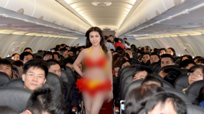 Wuih, Seksinya Pramugari Vietjet, Bikin Syur, Pastikan Bakal Terbang di Indonesia