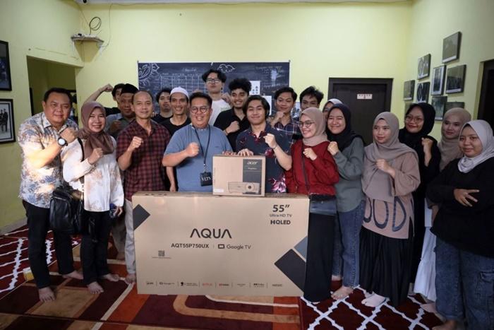 Wabup Kukar Tinjau Progres Asrama Putri di Yogyakarta dan Serahkan Bantuan Sapras