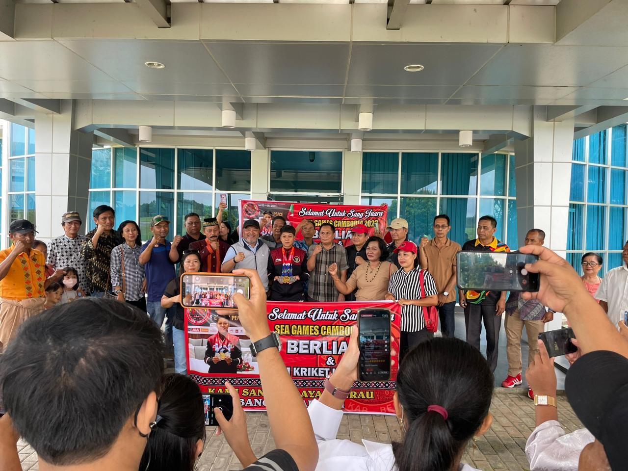 Atlet Kriket Asal Berau Raih Emas di SEA Games 2023, Berlian Duma: Berkat Dukungan Warga Berau