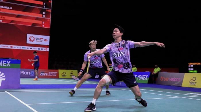 Hasil Badminton Thailand Open 2023 Hari Ini, Minions Belum bisa Lepas dari Tekanan Ganda Muda China