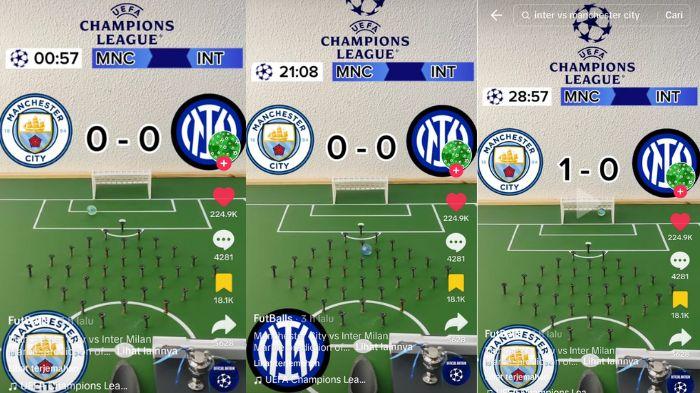 Viral Ramalan Kelereng Man City vs Inter Final Liga Champions di TikTok, The Citizen Menang Telak