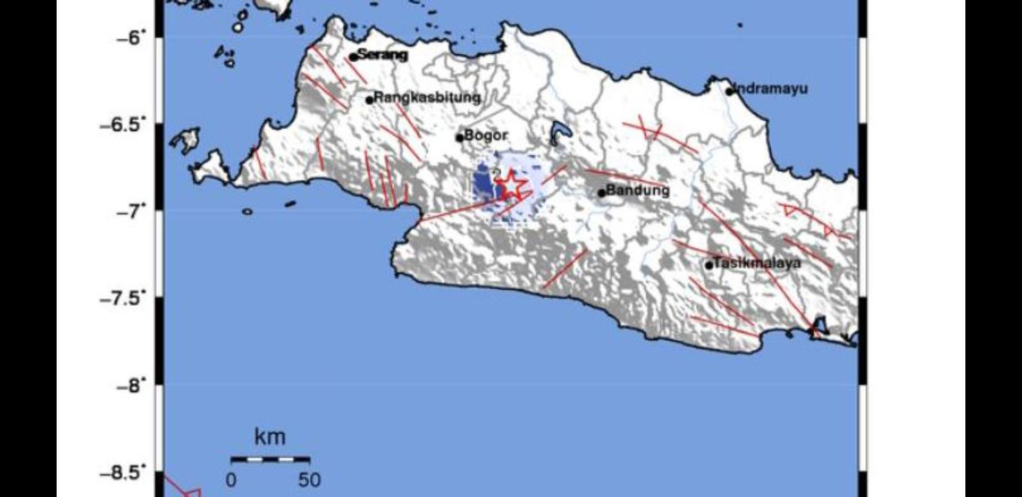 Gempa Cianjur Terkini: Inilah Info BMKG Pusat Gempa Barusan di Jawa Barat Hari Ini 2 Menit yang Lalu