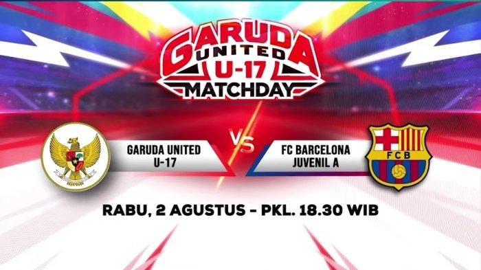 Link Live Streaming Timnas U17 Indonesia vs Barcelona Juvenil A, Siaran Langsung Indosiar