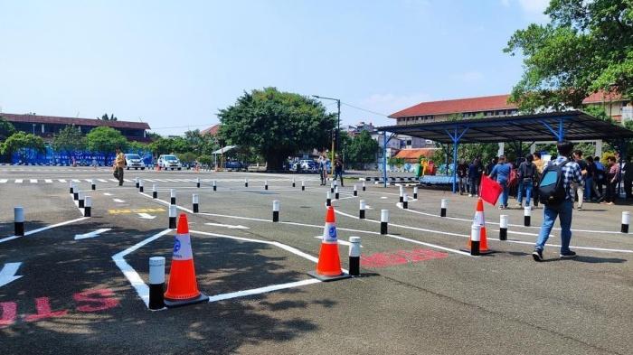 Penampakan Sirkuit Baru Ujian SIM, tak Ada Bentuk 8, Sirkuit S Mulai Digunakan Awal Pekan Depan