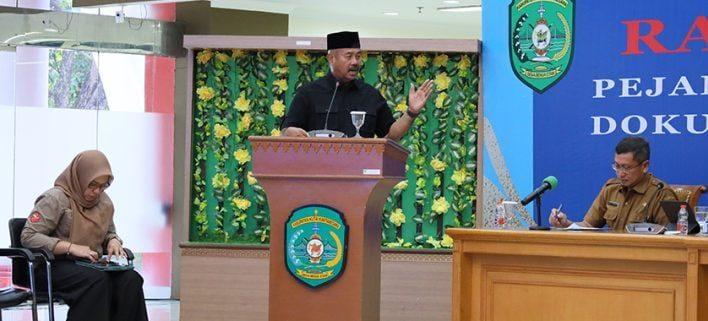 Bupati Edi Damansyah Ingatkan Pejabat Soal Sumpah Menjaga Rahasia dalam Rakor PPID