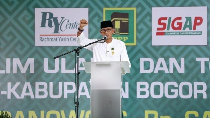 Reaksi Sandiaga Uno saat Nama Ridwan Kamil Menguat Jadi Cawapres Ganjar Pranowo