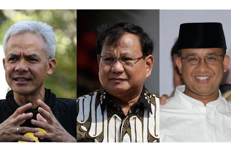 Hasil 3 Survei Capres 2024, Ganjar Salip Prabowo dan Anies, Erick Thohir Bakal Cawapres Teratas
