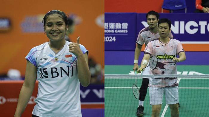Hasil Badminton Hong Kong Open 2023 Hari Ini, Daddies Susul Leo/Daniel, Jorji vs Akane di SF