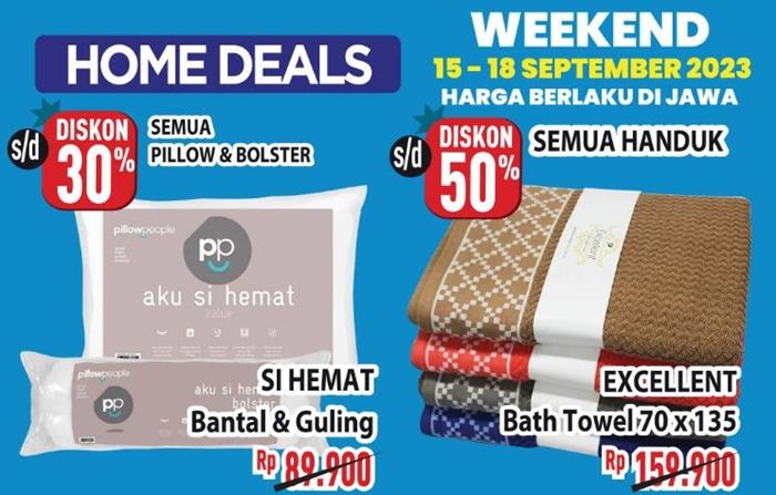 Promo Hypermart Hari ini 15 September 2023, Belanja Handuk Ada Diskon 50 Persen
