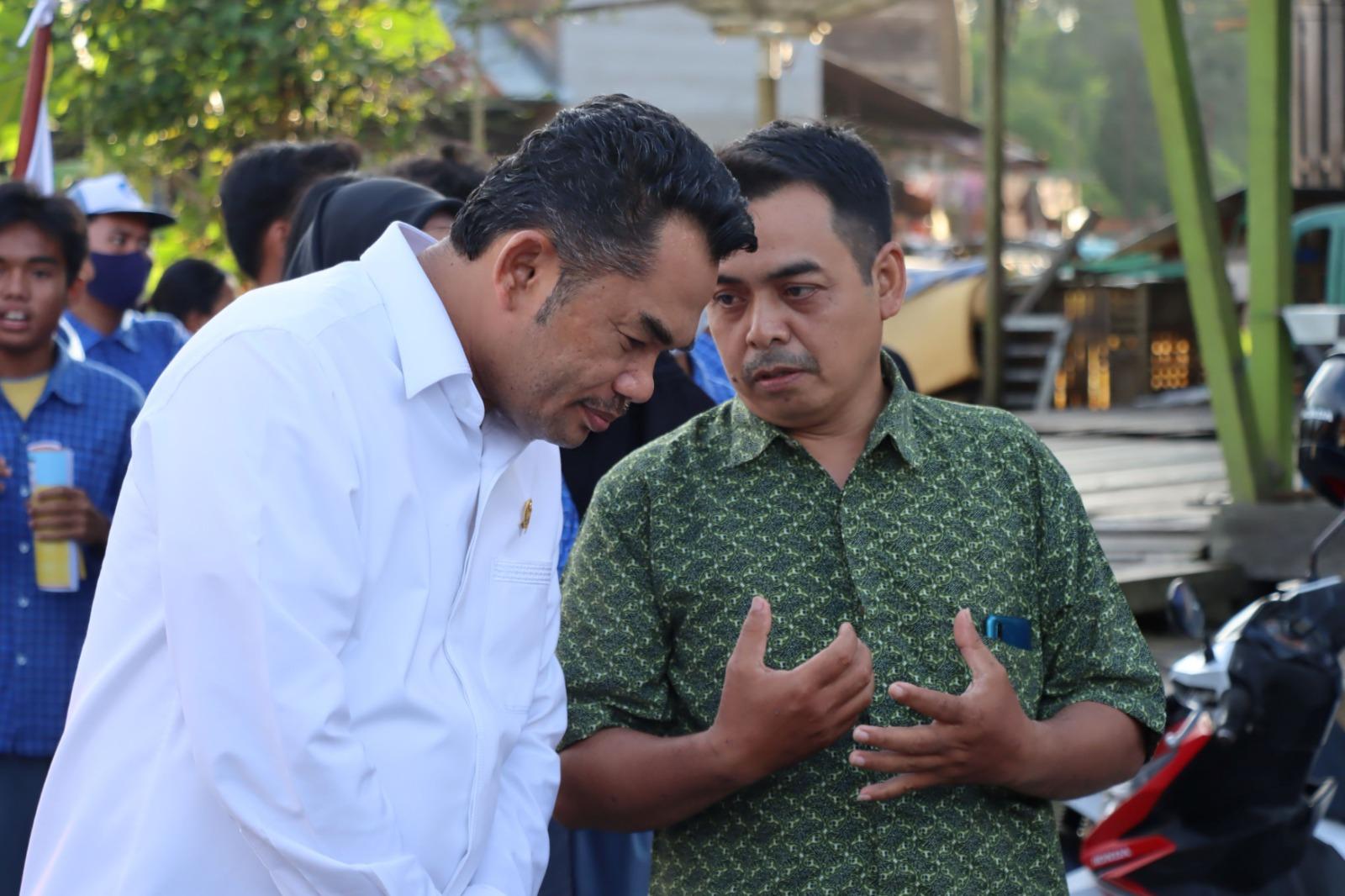 Ketua DPRD dan Ketua Komisi III Dampingi Gubernur Tinjau Pembangunan Jalan Kubar dan Mahulu