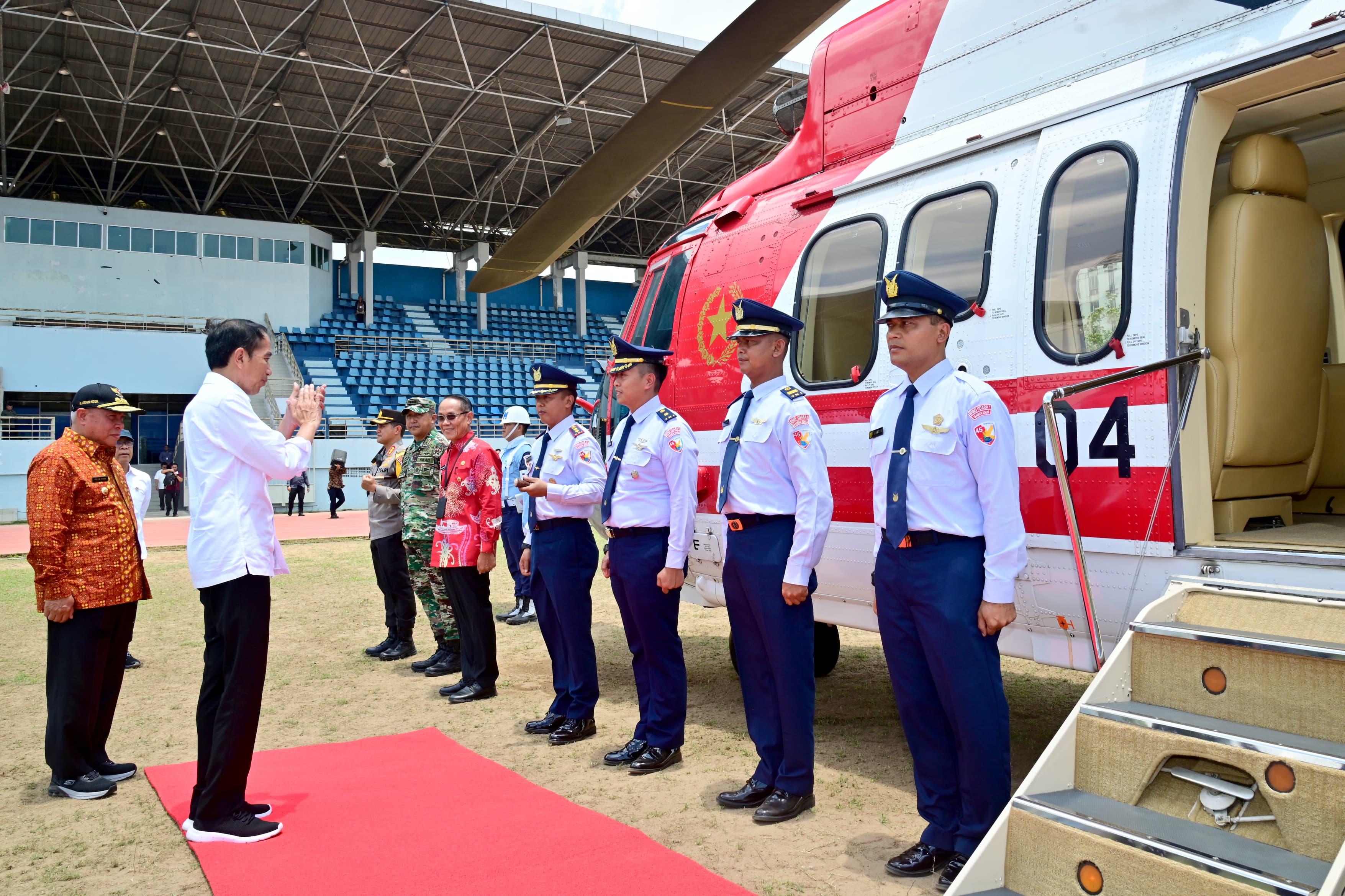 Isran Noor Satu Helikopter dengan Presiden Jokowi, Menuju IKN Nusantara