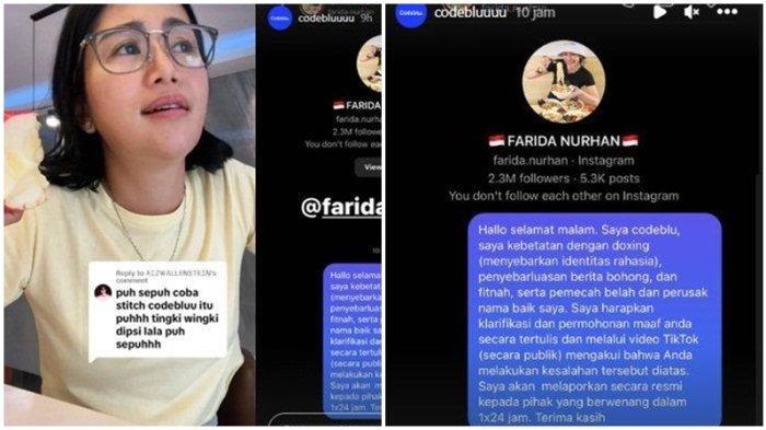Siapa Codeblue yang Lagi Viral karena Berseteru Farida Nurhan? Identitas Pribadinya Disinggung