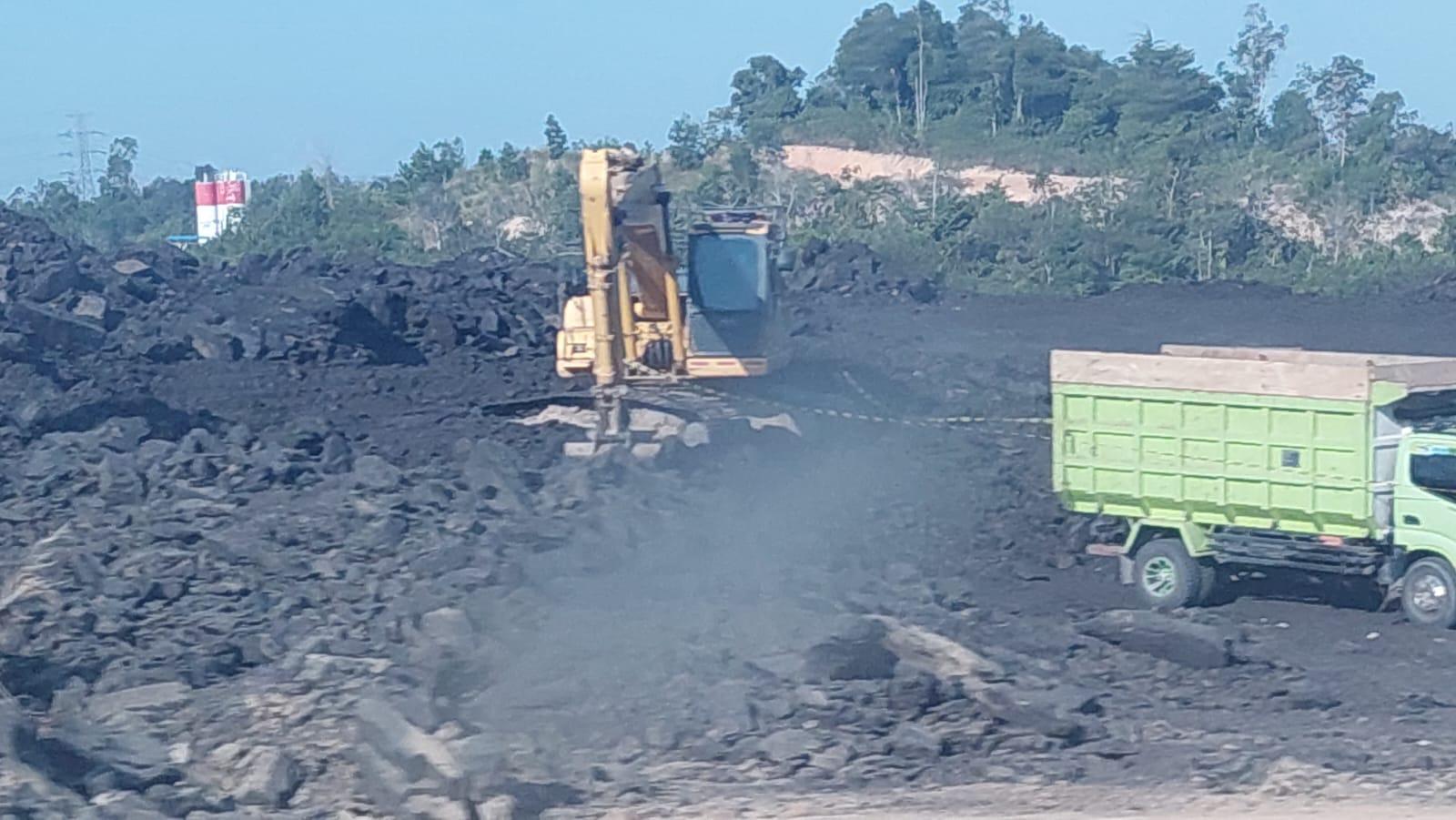 Gunung Batu Bara di Area Proyek Jalan Tol IKN Nusantara Jadi Sorotan, Polisi Langsung Investigasi
