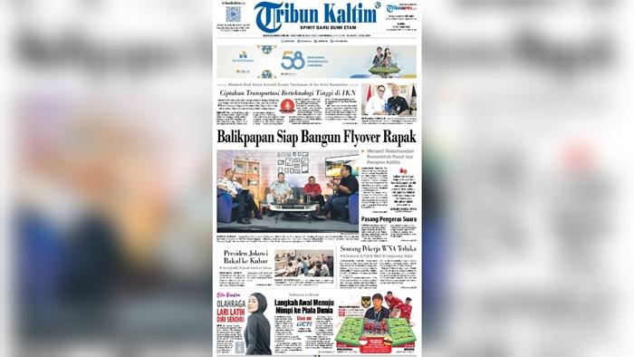 20231012_Headline-Tribun-Kaltim-hari-ini-Kamis-12-Oktober-2023.jpg
