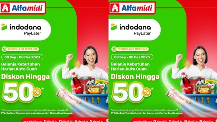 Katalog Promo Alfamidi Hari ini 4 November 2023, Bayar Pakai Indodana Paylater Diskon 50 Persen