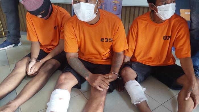 Lakukan Pencurian Senilai Rp 70 Juta, Komplotan Gembos Ban Dapat 'Hadiah' Timah Panas