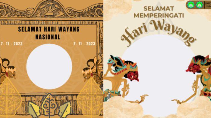 20 Link Twibbon Hari Wayang Nasional 7 November 2023 Lengkap Cara Buatnya