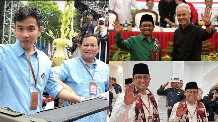 7 Hasil Survei Capres 2024: Anies-Cak Imin Konsisten, Prabowo-Gibran vs Ganjar-Mahmud Bersaing Ketat
