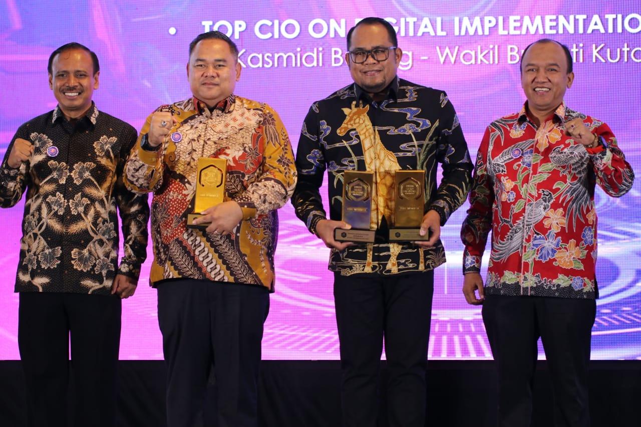 Pemkab Kutim Borong 3 Penghargaan Top Digital Award 2023