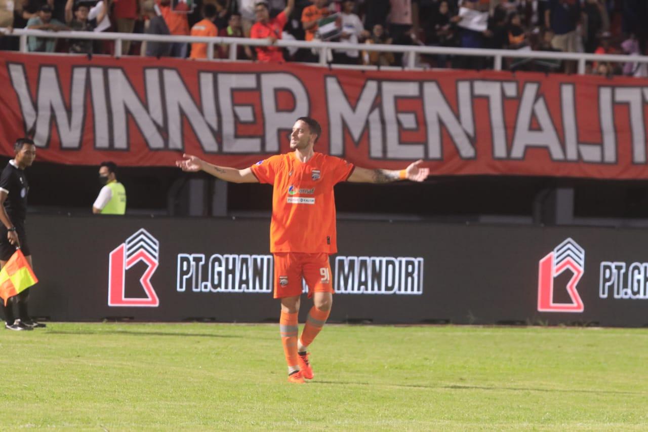 Felippe Cadenazzi Striker Borneo FC Samarinda Terpilih jadi Pemain Terbaik November 2023