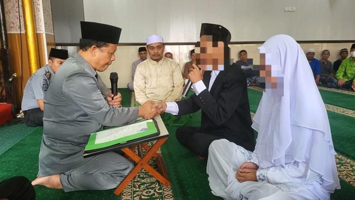Cinta Tak Terhalang Jeruji Besi, WBP Langsungkan Pernikahan di Lapas Tenggarong