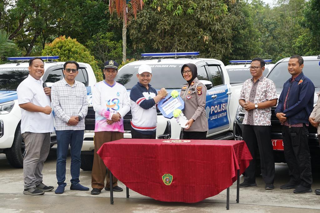 Pemkab PPU Serahkan Kendaraan Operasional ke Polres, TNI AL, dan Kompi C Petung