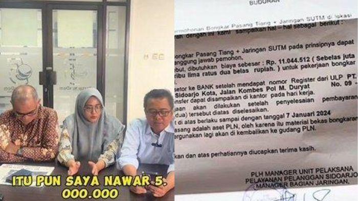 Curhatan Warga di Sidoarjo Viral, Diminta Bayar Rp 11 Juta untuk Pindahkan Tiang Listrik dari Rumah