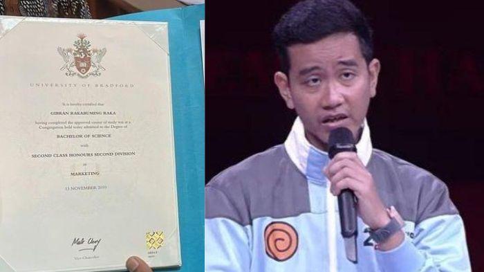 Viral Nilai Ijazah Gibran di University of Bradford, Disebut Setara IPK 2.3 Jika di Sistem Indonesia