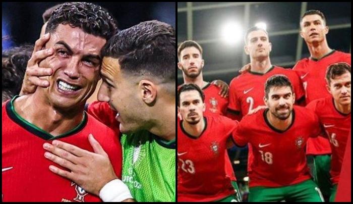 Di Balik Tangis Ronaldo, Bukan Sekadar Sedih Gagal Tendang Penalti, Frustasi Tak Bisa Jadi Pembeda?