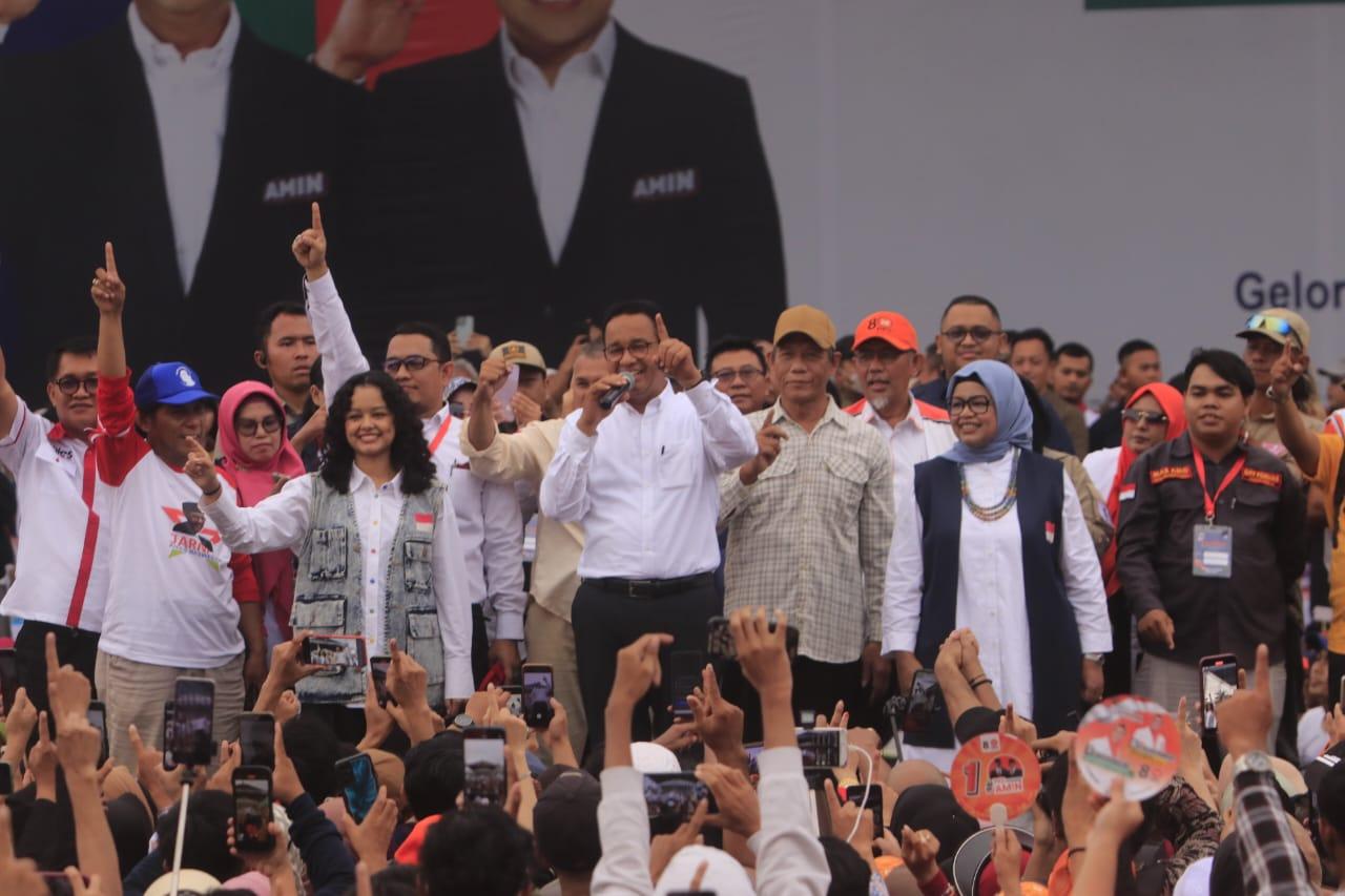 Lihat Banyak Warga yang Ikut Kampanye Nasional, Ingatkan Anies Waktu Datang ke Kaltim Tahun 1994