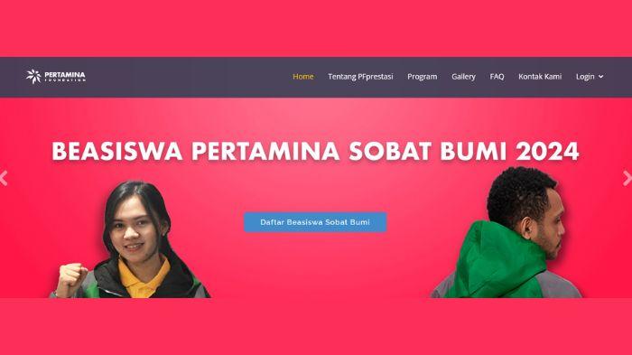 Beasiswa Pertamina Sobat Bumi 2024 untuk D3 hingga S1 Masih Dibuka, Ini Syarat dan Cara Daftarnya