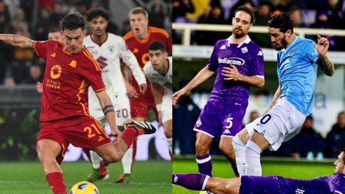Hasil Liga Italia: Hattrick Dybala Bikin AS Roma Menang, Lazio Kena Comeback Fiorentina