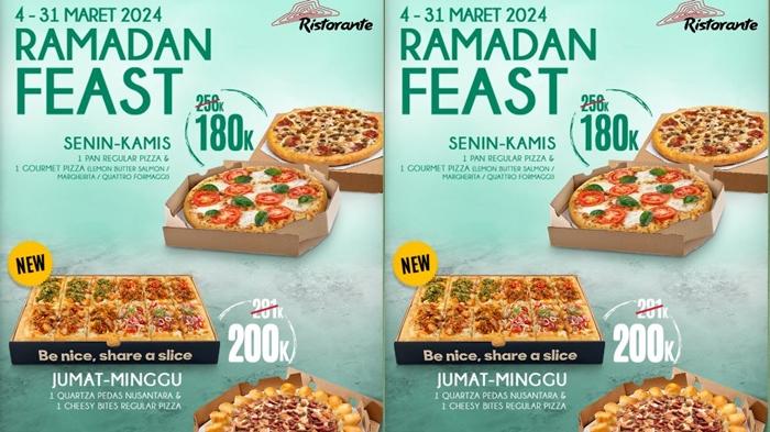 Katalog Promo Pizza Hut Hari ini 6 Maret 2024, Dapatkan 2 Pizza hanya Rp 180.000