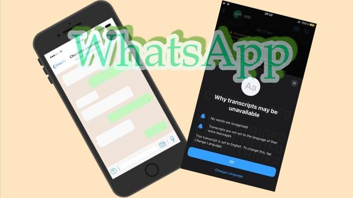 WhatsApp Bakal Punya Fitur Baru, Transkrip Pesan Suara di HP Android, Ini Bocorannya