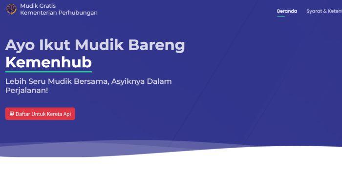 Resmi! Klik Link mudikgratis.dephub.go.id Login untuk Daftar Mudik Gratis Lebaran 2024 Kemenhub