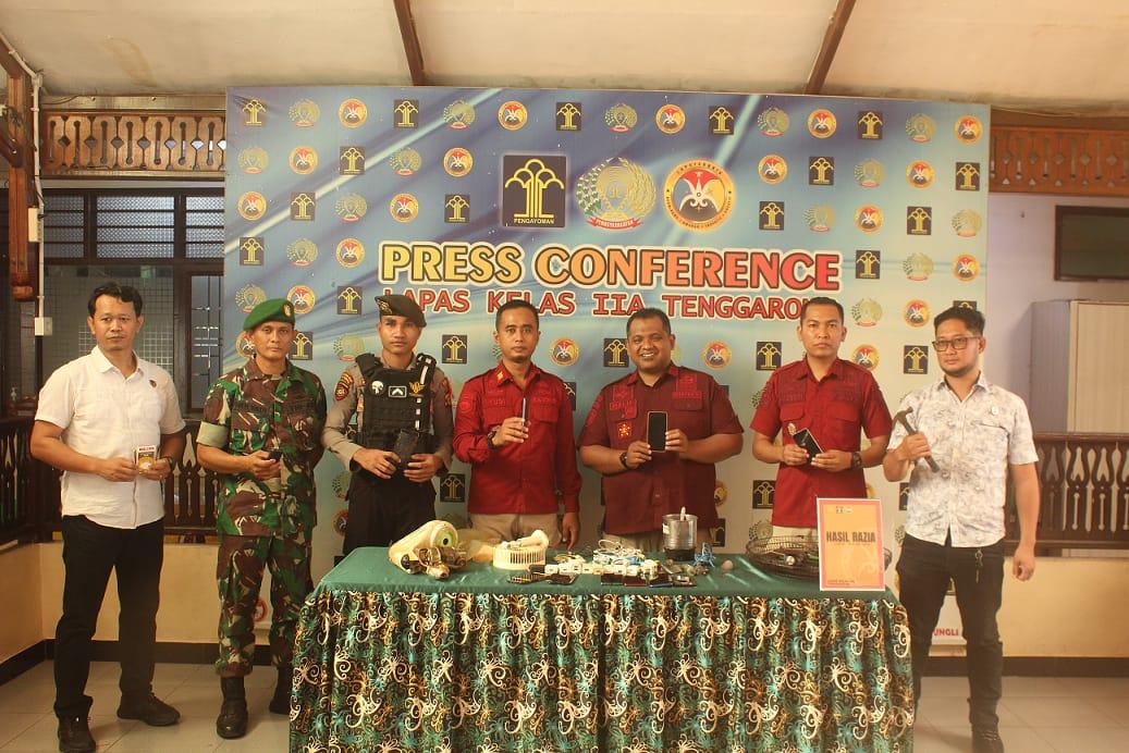 Jelang Idul Fitri 2024, Petugas Gabungan Razia Lapas Tenggarong, Temukan Barang Terlarang