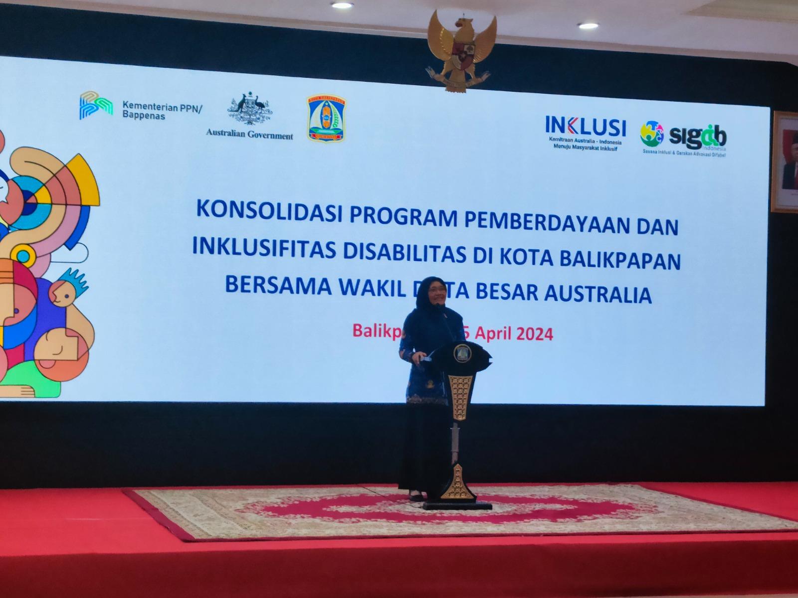 Kunjungan Wakil Dubes Australia untuk Indonesia Mengundang Haru Kepala Bappeda Litbang Balikpapan