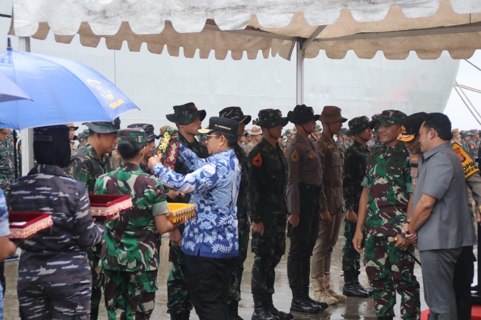 Ketua DPRD Kaltim Hasanuddin Mas’ud Sambut Kontingen Latsitardanus XLIV/2024