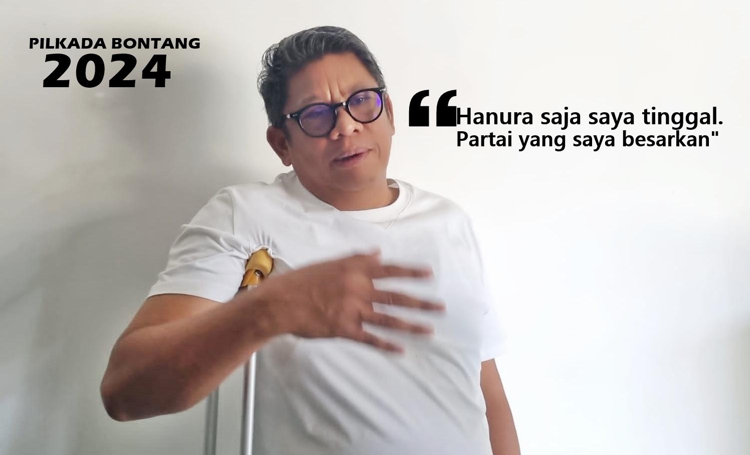 Basri Rase Pilih Independen di Pilkada Bontang 2024, Tidak Takut Ditinggal PKB, Syafruddin Lapor DPP