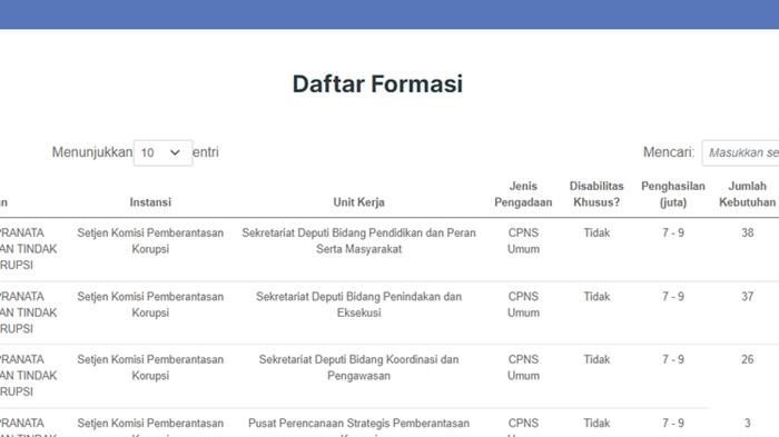 CPNS Buka Juli 2024, Link Download Formasi PDF di sscasn.bkn.go.id, Cek Ada Lowongan Apa Saja