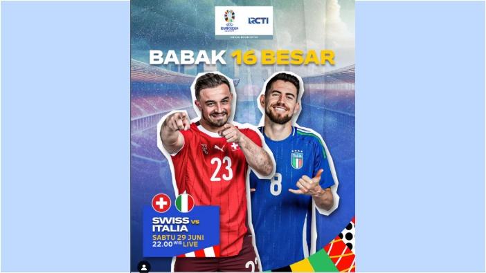Live Skor Swiss vs Italia Babak 16 Besar Euro 2024 Malam Ini, Gli Azzuri Waspadai La Nati, Live TV